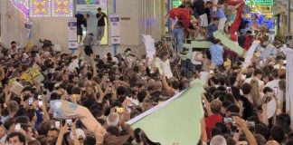 La pioggia non frena la Festa della Bruna